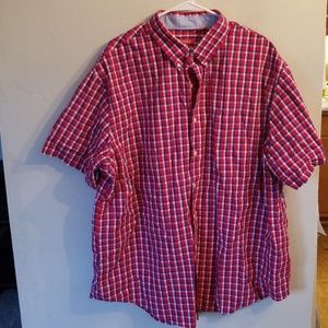 Men's 2XL Short sleeve button down